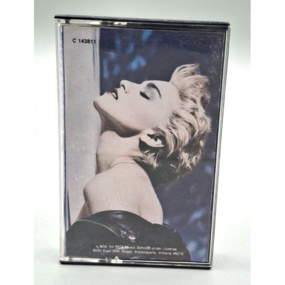 Madonna True Blue Music Audio Cassette Tape Vintage 1986